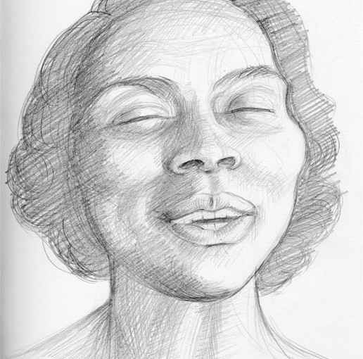 Sketch for Marian Anderson