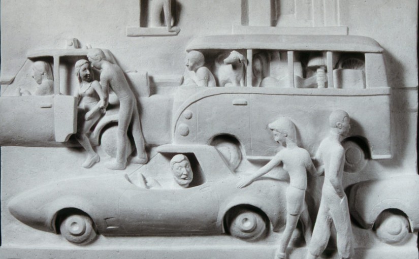 Traffic Frieze: Panel #7: Thou Shalt Not Covet